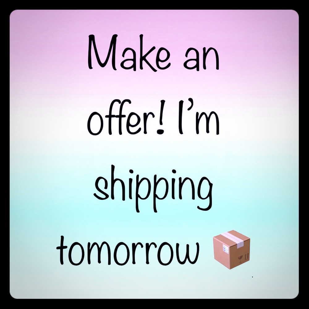 ⭐️I’m shipping orders tomorrow⭐️